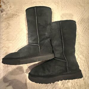 Ugg kids classic tall II boot black